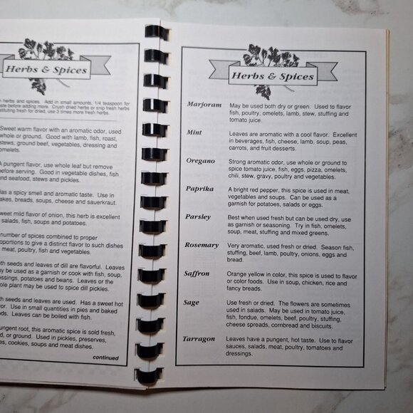 First Baptist Church Raleigh North Carolina Pastor Haskell 1994 Cook Book Recipe - Picture 7 of 10